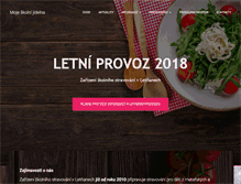 Tablet Screenshot of jidelny-letnany.cz